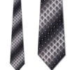 Silver And Black Diamonds Woven Tie Ties Neckties -Tie Discount Store 2015022028 1