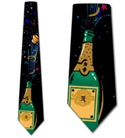 Champagne Celebration Ties Neckties