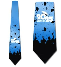 2022 Graduation - Blue Ties Neckties