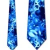 Floating Glass Hearts - Blue Ties Neckties 1 Floating Glass Hearts - Blue Ties Neckties -Tie Discount Store 503022 1