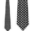 Mini Print - Ghosts Ties Neckties 2 Mini Print - Ghosts Ties Neckties -Tie Discount Store 503788 1