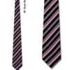 Boys Simple Patterned Red Stripe Ties Neckties -Tie Discount Store BR100 4 1