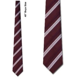Boys Silk Purple Variation Stripes Ties Neckties