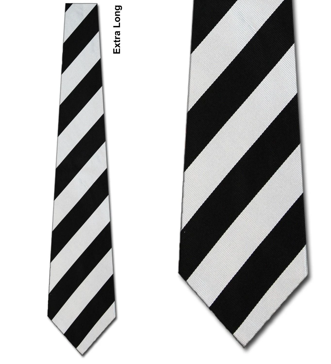 Silver And Black Stripes Ties Neckties 3 Silver And Black Stripes Ties Neckties