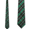Green Plaid Ties Neckties -Tie Discount Store JA 16110401 1