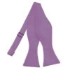 Jacob Alexander Solid Purple Self Tie Bow Tie Ties Neckties