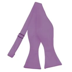Jacob Alexander Solid Purple Self Tie Bow Tie Ties Neckties
