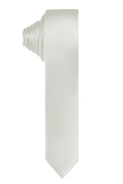 Jacob Alexander Silver 2.75 Inch Skinny Ties Neckties