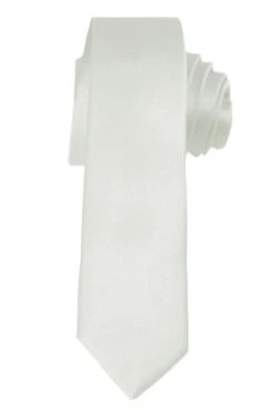 Jacob Alexander Silver 2 Inch Skinny Ties Neckties