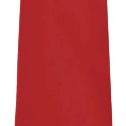 Solid Red 20 Inch Mens Zipper Ties Neckties -Tie Discount Store JPSZ024 2