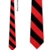Slim Black And Red Stripe Ties Neckties -Tie Discount Store K120 26 1