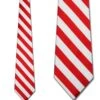 Manzini Red And White Stripe Ties Neckties 1 Manzini Red And White Stripe Ties Neckties -Tie Discount Store K300 20 1