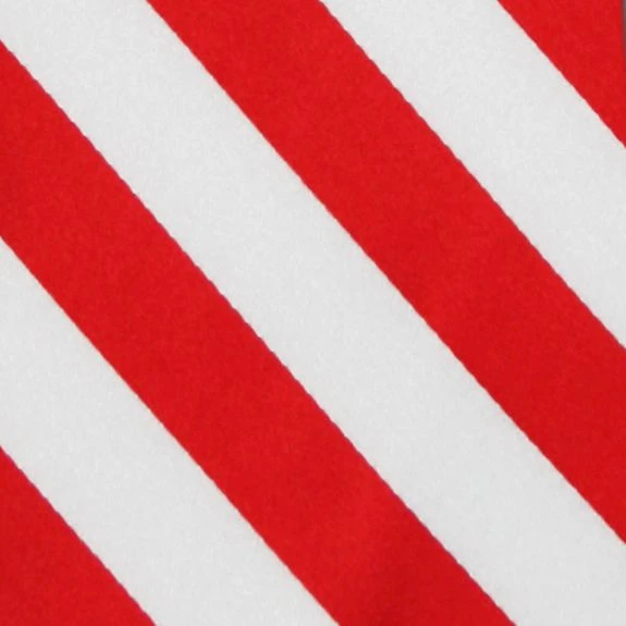Manzini Red And White Stripe Ties Neckties 4 Manzini Red And White Stripe Ties Neckties - Image 2
