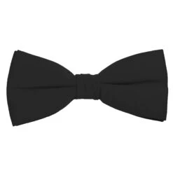 Black Satin Mens Bow Tie By K. Alexander Ties Neckties
