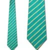 Aqua Green With Woven Yellow Stripes Ties Neckties -Tie Discount Store KA 9000064 1