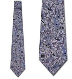 Knots For Hope Gray Paisley Ties Neckties
