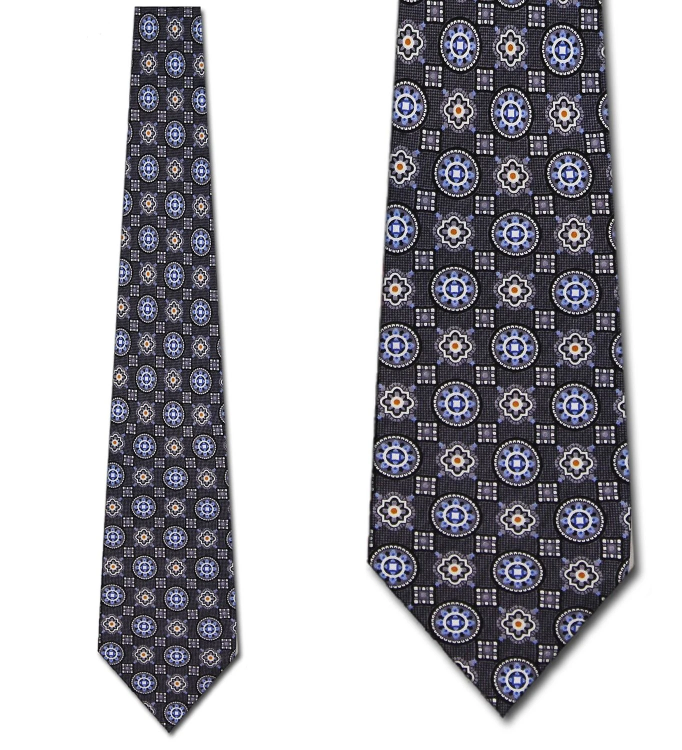 Knots For Hope Traditional Repeat (Gray) Ties Neckties 3 Knots For Hope Traditional Repeat (Gray) Ties Neckties