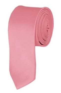Skinny Dusty Pink 2 Inch Manzini Ties Neckties