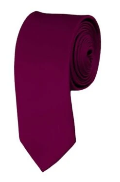 Skinny Raspberry 2 Inch Manzini Ties Neckties