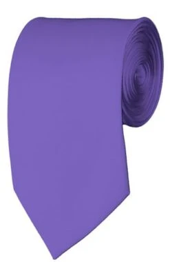 Slim Purple 2.75 Inch Manzini Ties Neckties