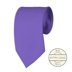 Extra Long Purple Ties Ties Neckties