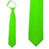 Solid Lime Boys Zipper Ties Neckties 1 Solid Lime Boys Zipper Ties Neckties -Tie Discount Store MN650 39 1
