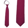 Solid Raspberry Boys Zipper Ties Neckties 2 Solid Raspberry Boys Zipper Ties Neckties -Tie Discount Store MN650 57 1