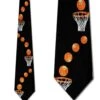 Hoops And Basketballs (Diagonal) Ties Neckties -Tie Discount Store NL 16113004 1