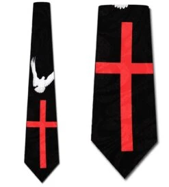 Dove And Cross Ties Neckties