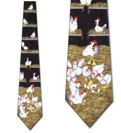 Inner-workings - The Chicken Coop (Black) Ties Neckties