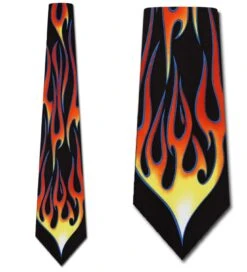Hot Rod Flame Ties Neckties