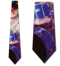 Drums Ties Neckties