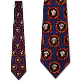 Anakin Skywalker Repeat-Navy Ties Neckties