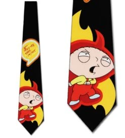 Family Guy - Why Don't You Burn In Hell! Ties Neckties