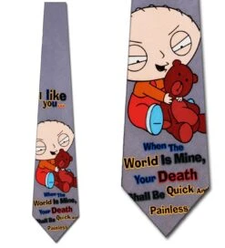 Family Guy - I Like You... Ties Neckties