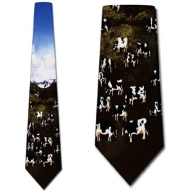 Cow Pastures Ties Neckties
