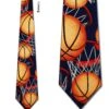 Basketball Zoned - Navy Extra Long Ties Neckties -Tie Discount Store RM 501122XL 1