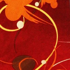 Electric Neckwear Autumn Time Flourishes Extra Long Ties Neckties -Tie Discount Store RT130 39XL 2