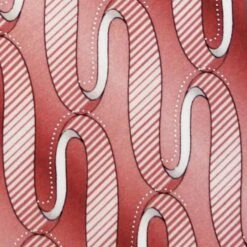 Stacy Adams Pink And Red Waves Ties Neckties -Tie Discount Store SA 100260 2