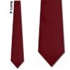 Solid Burgundy Satin Silk XL Ties Neckties -Tie Discount Store SLDXL100 1 1