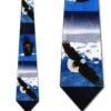 Bald Eagles Panel Ties Neckties -Tie Discount Store TG 16092305 1