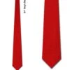 Boys Solid Red Necktie Ties Neckties