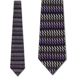 Extra Long Giorgio Brutini Woven Purple Ties Neckties