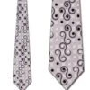 Code Red- Swirl Variation (Silver) Ties Neckties 2 Code Red- Swirl Variation (Silver) Ties Neckties -Tie Discount Store TG 17041918 1