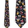 Sesame Street Characters - Abstract Ties Neckties -Tie Discount Store TG 17050309 1