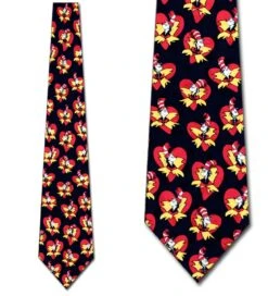 Dr. Seuss - Hearts Allover Ties Neckties