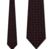 Subtle Texture - Black And Red Ties Neckties -Tie Discount Store TG 18030701 1