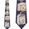Vintage Cameras Stacked (Navy) Ties Neckties -Tie Discount Store TG 18091251 1