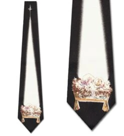 Away In A Manger Ties Neckties
