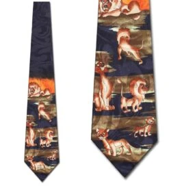 Pride Of Lions Ties Neckties